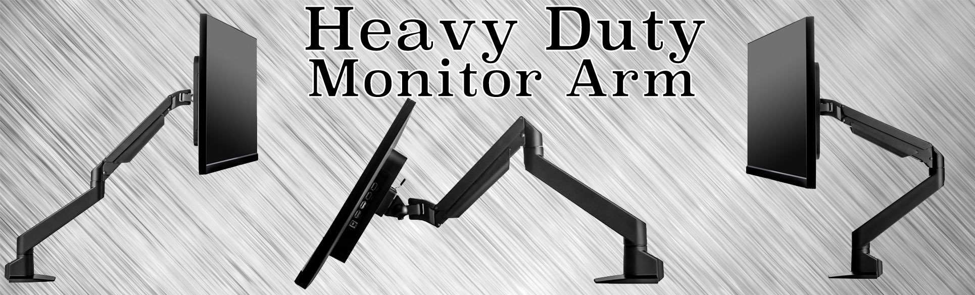 heavy duty monitor arm